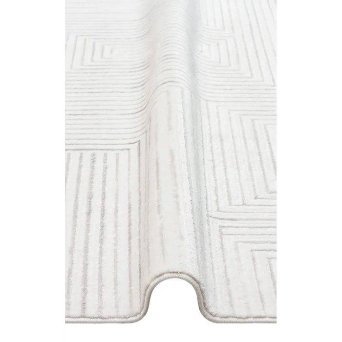 LYKIA HALI 0041 Sade ve Modern Akrilik Makine Halısı