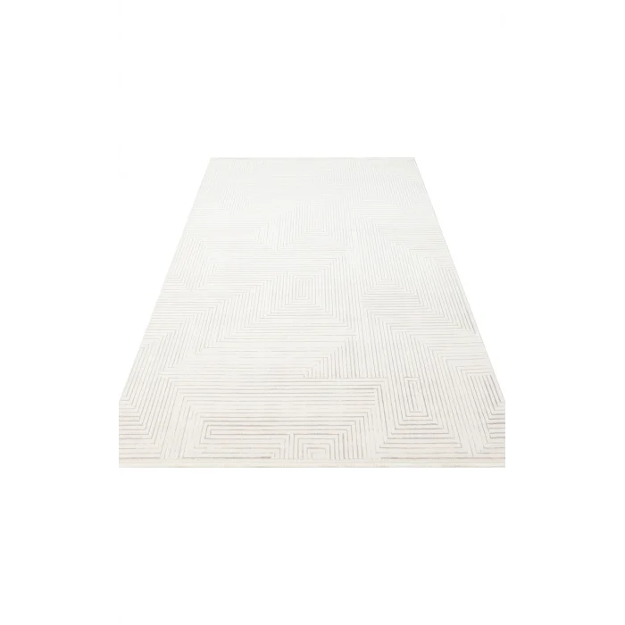 LYKIA HALI 0041 Sade ve Modern Akrilik Makine Halısı