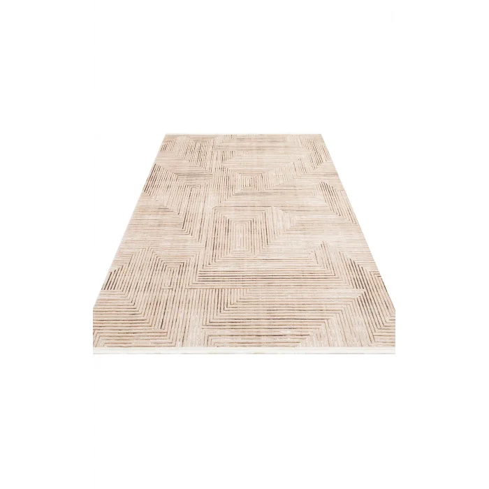 LYKIA HALI 0042 Sade ve Modern Akrilik Makine Halısı