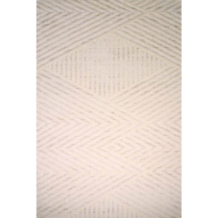 Mellow 307A Bej Modern Yumuşak Dokulu Dekoratif Halı