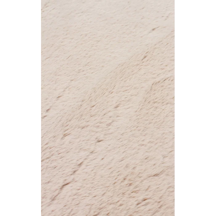 MOLLIS POST 1322 Yumuşak Dokulu Uzun Tüylü Yıkanabilir Tavşan Postu