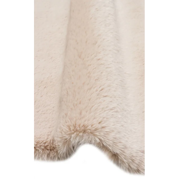 MOLLIS POST 1323 Yumuşak Dokulu Uzun Tüylü Yıkanabilir Tavşan Postu