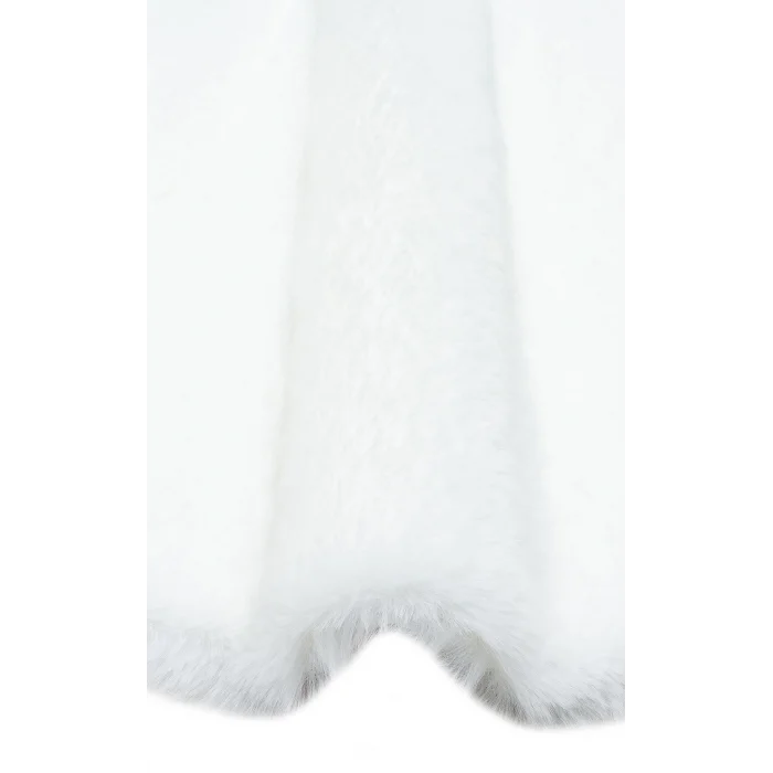 MOLLIS POST 1346 Yumuşak Dokulu Uzun Tüylü Yıkanabilir Tavşan Postu