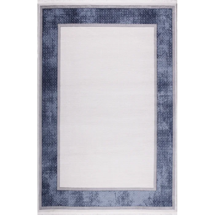 Mystique 21562A Mavi Akrilik Salon Halısı