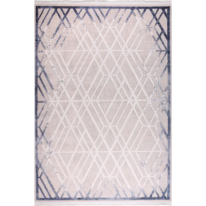 Mystique 21596A Mavi Akrilik Salon Halısı