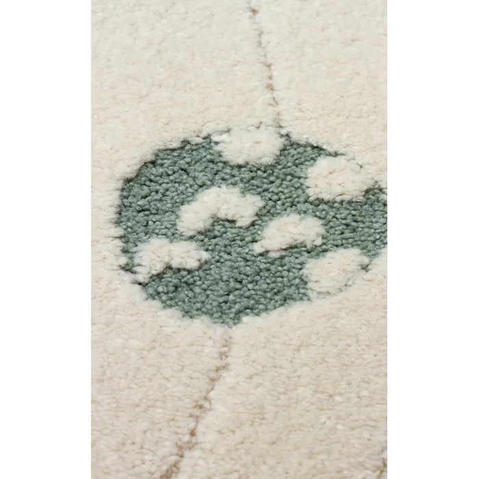 PICCOLO HALI 0003 Pastel Renkli Hav ve Toz Vermeyen Çocuk Halısı