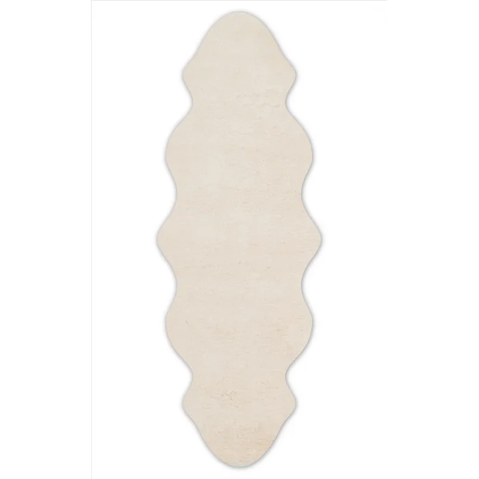 PUFFY POST 0009 Yumuşak Tuşeli Yıkanabilir Kaymaz Tabanlı Suni Kürk