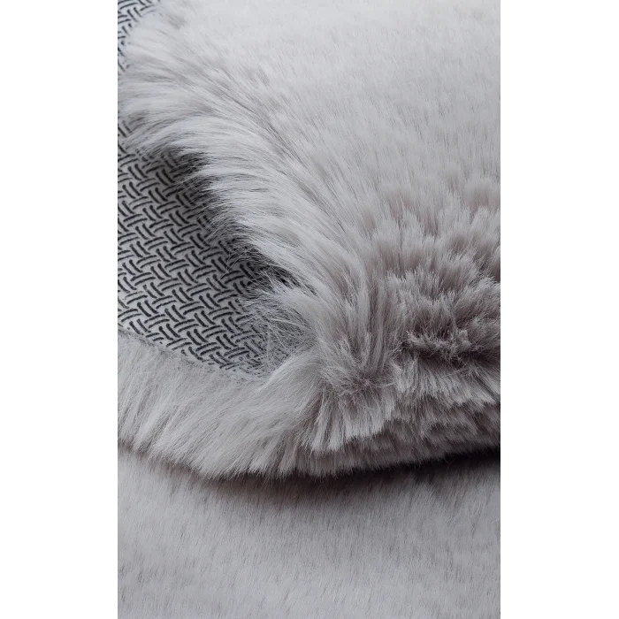 PUFFY POST 0020 Yumuşak Tuşeli Yıkanabilir Kaymaz Tabanlı Suni Kürk