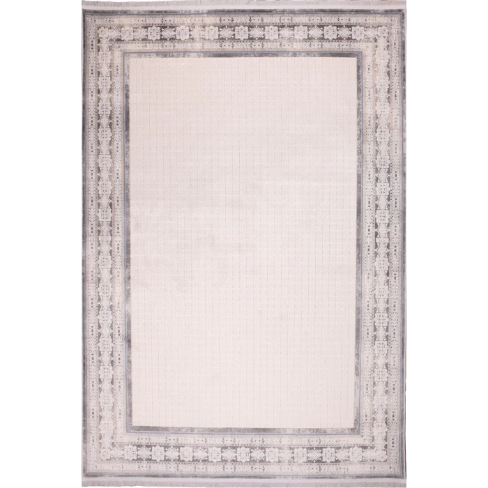 Radiant 28348A Krem Mavi Akrilik Salon Halısı