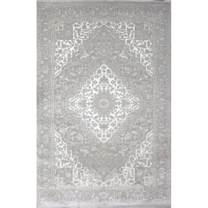 Runner RUN-6 Krem Bej Modern Dekoratif Makine Halısı