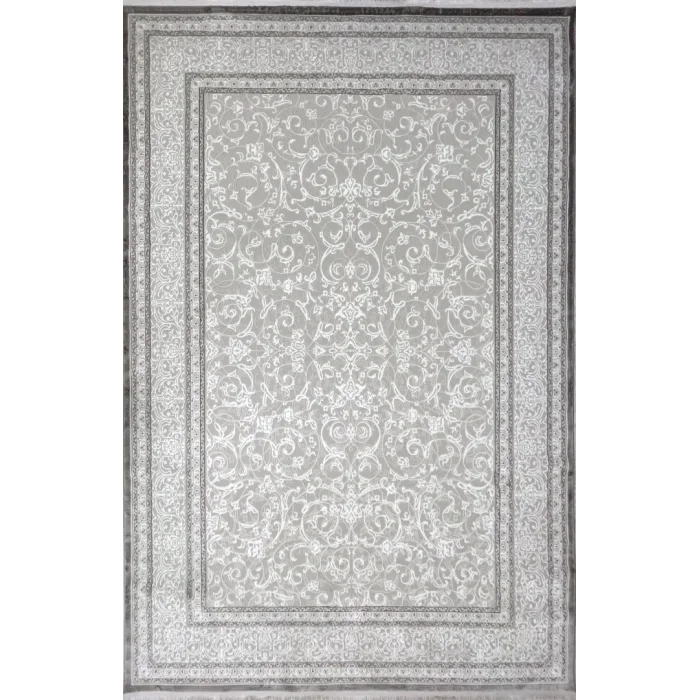 Runner RUN-9 Krem Vizon Modern Dekoratif Makine Halısı