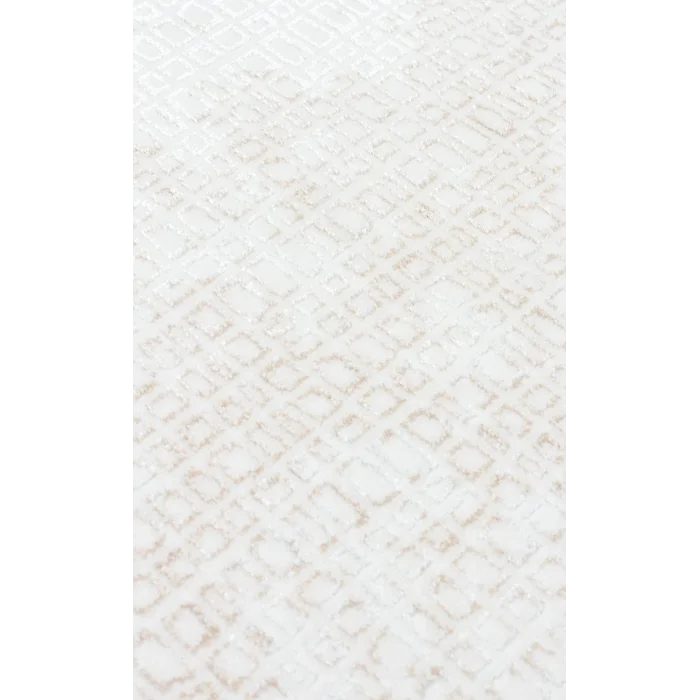 SATEEN HALI 0824 Yıkanabilir Kaymaz Tabanlı Hav Vermez Sık Dokuma Modern Halı