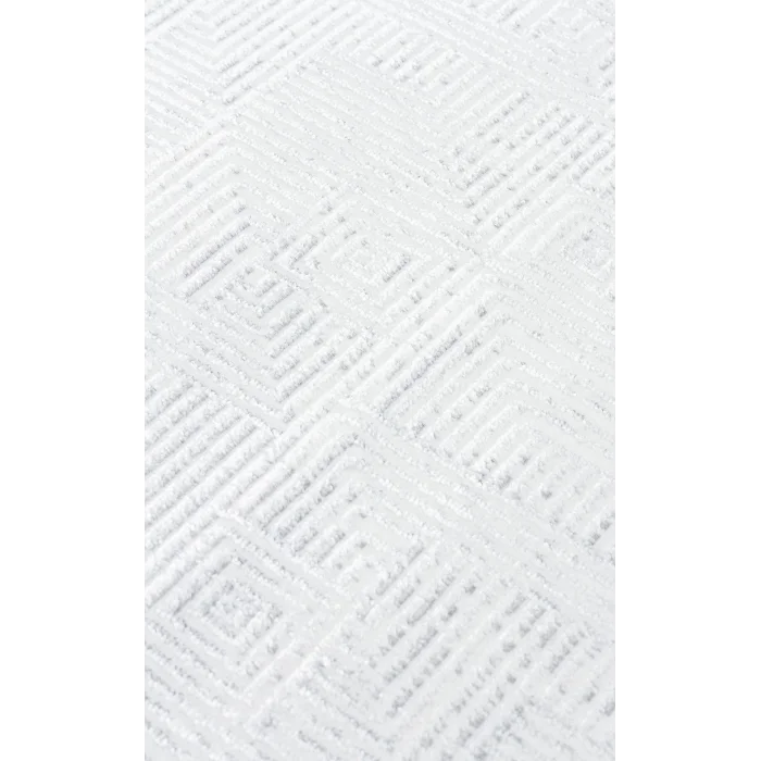 SATEEN HALI 0847 Yıkanabilir Kaymaz Tabanlı Hav Vermez Sık Dokuma Modern Halı