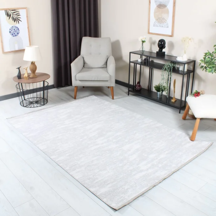 Stone ST-3 Krem Modern Desen Dekoratif Halı