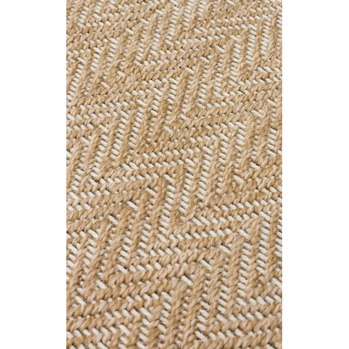 VENTURA HALI 0082 İç ve Dış Mekan Kullanımına Uygun Hav Vermeyen Kolay Temizlenebilir Sisal Görünümlü Halı
