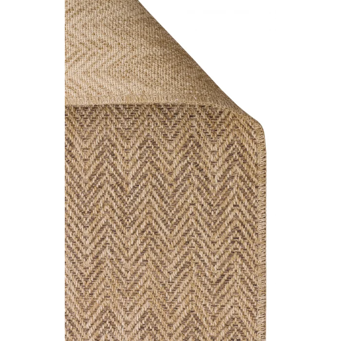 VENTURA HALI 0134 İç ve Dış Mekan Kullanımına Uygun Hav Vermeyen Kolay Temizlenebilir Sisal Görünümlü Halı