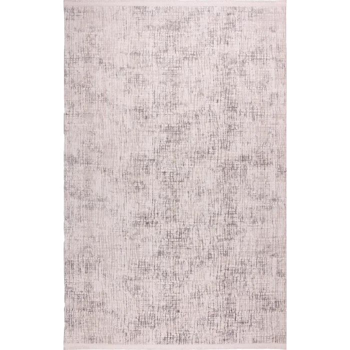 Zagreb 4310A Antrasit Akrilik Dekoratif Salon Makine Halısı