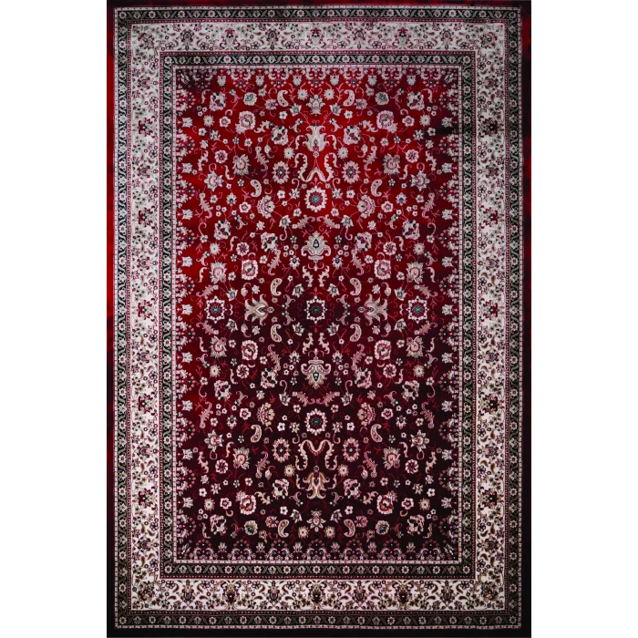 Zeyrek 753 Kırmızı Klasik Desen Makine Halısı