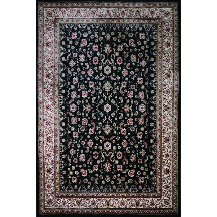 Zeyrek 753 Lacivert Klasik Desen Makine Halısı