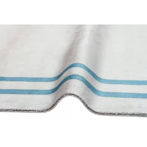 BAROQUE HALI 0054 Art Deco Bordürlü Çerçeveli Yumuşak Dokulu Parlak Dokuma Halı