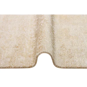 Cordoba Db 04 ıvory Beıge Parlak Yüksek Alçak Dokulu Modern Makine Halısı