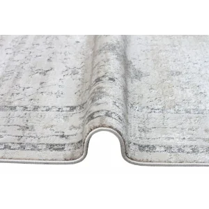 LISBON HALI 0021 Parlak Dokulu Modern Desen ve Renkli Metalik Işıltılı Makine Halısı