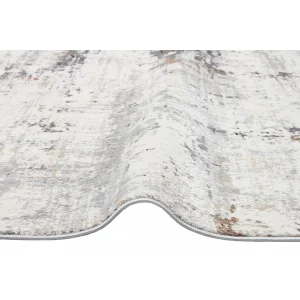 LAGOS HALI 0003 Hav Toz Vermez Eskitme Desenli Modern Makine Halısı