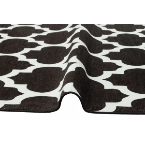 LUNA NEW HALI 0067 Otantik Geleneksel Desenli Yıkanabilir Renkli Baskı Kilim