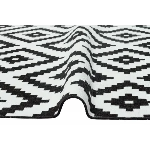 LUNA NEW HALI 0069 Otantik Geleneksel Desenli Yıkanabilir Renkli Baskı Kilim