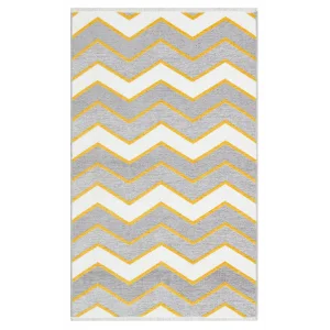 NOA KILIM 0237 Yıkanabilir Çift Taraflı Yumuşak Dokulu İnce Çocuk-Bebek Odası Halısı