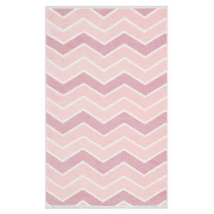 NOA KILIM 0236 Yıkanabilir Çift Taraflı Yumuşak Dokulu İnce Çocuk-Bebek Odası Halısı