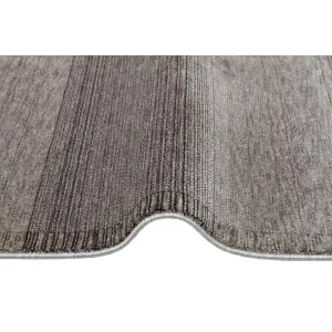 PERU HALI 0078 Kolay Kullanımlı Eskitme ve Modern Desenli Viskon Polyester Şık Makine Halısı