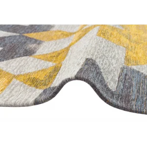 SMART HALI 0519 Kolay Kullanımlı Çok Renkli Modern İnce Dokuma Halı