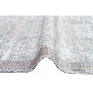 SATEEN HALI 0307 Hav Toz Vermez Yıkanabilir Kaymaz İnce Dokuma Modern Halı