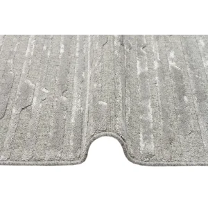 ZENITH HALI 0015 Yüksek Alçak Dokulu Naturel Yün ve Viskon Modern Dokuma Halı