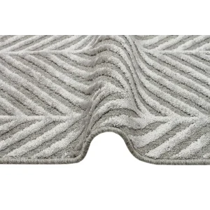 ZENITH HALI 0029 Yüksek Alçak Dokulu Naturel Yün ve Viskon Modern Dokuma Halı