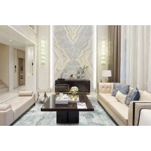 VERONA HALI 0234 Kolay Kullanımlı Yumuşak İpeksi Tuşeli Yüksek Alçak Oymalı Modern İnce Makine Halısı