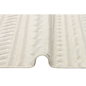 ZENITH HALI 0099 Yüksek Alçak Dokulu Naturel Yün ve Viskon Modern Dokuma Halı