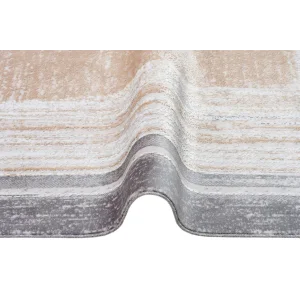 SATEEN HALI 0448 Hav Toz Vermez Yıkanabilir Kaymaz İnce Dokuma Modern Halı