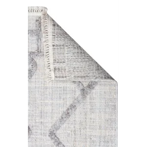 MALIBU HALI 0001 Hav Toz Vermez Yumuşak Dokulu Etnik Örgü Desenlere Sahip Modern İskandinav Halı