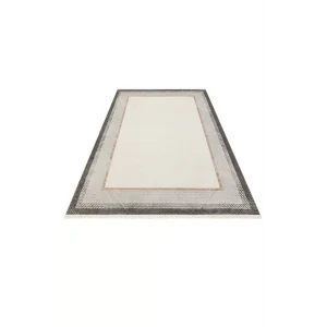 LISBON HALI 0049 Parlak Dokulu Modern Desenli Renkli Metalik Işıltılı Makine Halısı