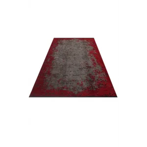 TRIBAL HALI 0176 Vintage Desenli Modern İnce Dokuma Halı