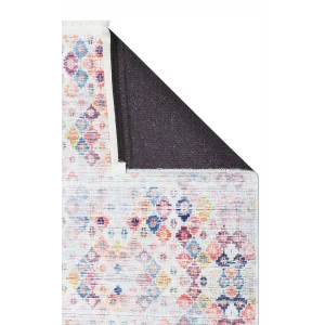 SIESTA NEO 0020 Otantik Geleneksel Desenli Yıkanabilir Renkli Baskı Kilim