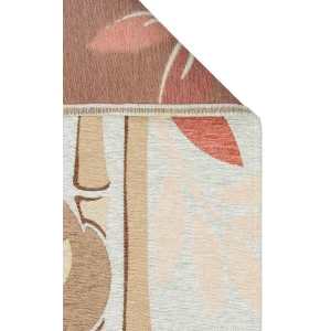 JUNGLE HALI 0006 Kaymaz Tabanlı Dokuma Renkli Çocuk Halısı