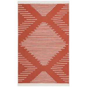 Arya Ar 15 Terra %100 Geri Dönüşümlü Pamuktan Çift Taraflı Yıkanabilir Modern Dekoratif Kilim