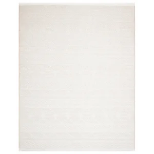 İnci 501 Krem Makinede Yıkanabilen Kaymaz Tabanlı İskandinav Desenli Makine Halısı