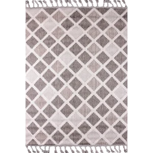 Astra 19787A Bej Bukle Tekniğiyle Üretilmiş Modern Makine Halısı