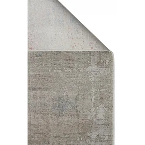 BABİL BBL 01 Grey Yumuşak Dokulu Vintage Esintilere Sahip Over-dyed Sık Dokuma Salon Halısı