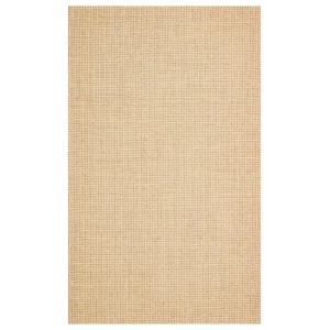 Brooklyn Brk 01 Natural Beıge Hasır Görünümlü Kaymaz Renkli Dokuma Modern Kilim