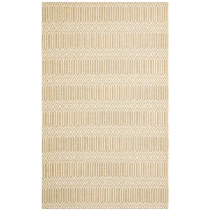 Brooklyn Brk 10 Natural Ivory Hasır Görünümlü Kaymaz Renkli Dokuma Modern Kilim